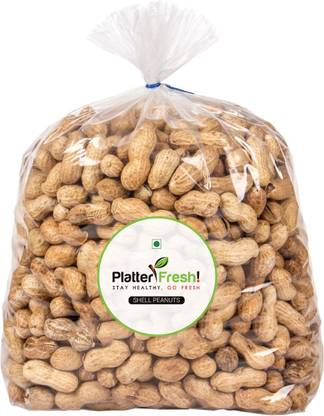 Platter Fresh Shell Peanuts / Ground Nuts Roasted Gram