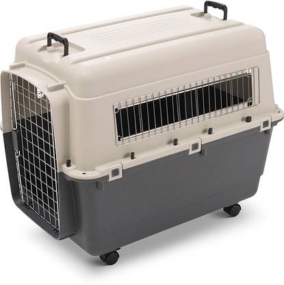 savic Andes 6 36x24x27 inch Grey Basket Pet Carrier