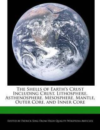 The Shells of Earth's Crust Including Crust, Lithosphere, Asthenosphere, Mesosphere, Mantle, Outer Core, and Inner Core