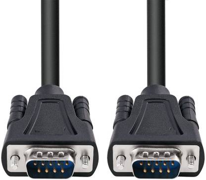 ANDTRONICS Patch Cable 1.5 m 9 Pin Serial Male to Male Patch Cable Lead DB9 RS232 Serial - 1.5M 4.5FT