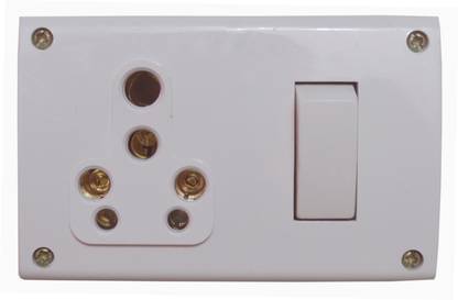 RUHAILA 16 AMP 3 PIN SOCKET WITH ON/OFF SWITCH 16 A Three Pin Socket