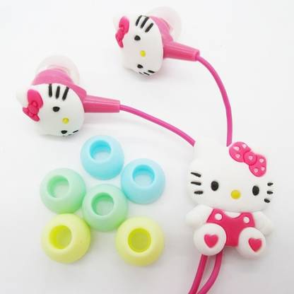 iBubble Hello Kitty earphones (Pink, In the Ear) Wired