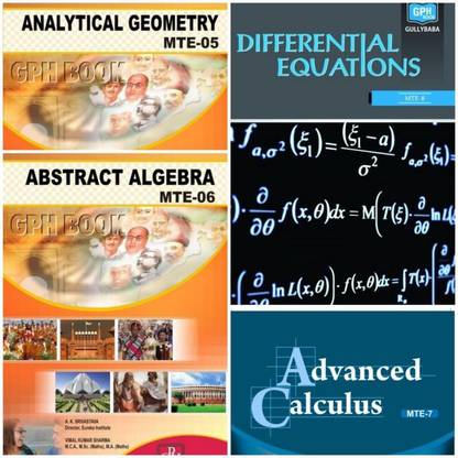 Ignou (Gph) B.a/b.com/b.sc Mathematics Combo M.t.e-5/m.t.e-6/m.t.e-7/m.t.e-8