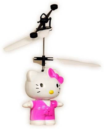 GENEXTONLINE Flying Hello Kitty Sensor Helicopter