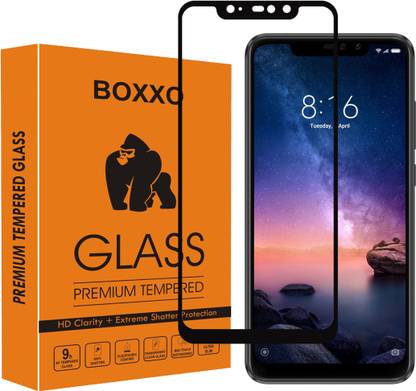 Boxxo Tempered Glass Guard for Mi Redmi Note 6 Pro