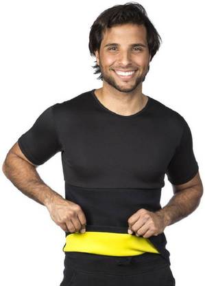 future fitness life Breathable Neoprene Sauna Tank Adjustable Waist Trimmer Sweat Shaper ''3XL" (Black) Slimming Belt