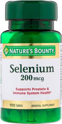 Nature's Bounty Selenium, 200 mcg, 100 Tablets