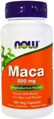 Now Foods Now Foods, Maca, 500 mg, 100 Veg Capsules