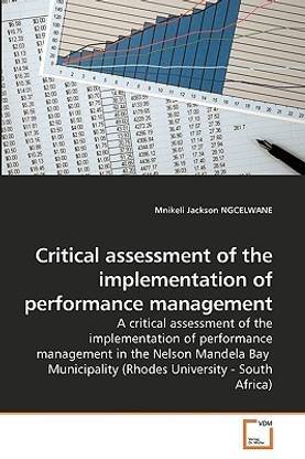 Critical assessment of the implementation of performance management