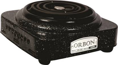 Orbon G Coil Stove 1000 Watts Square ( With Free Shipping & Updated GST Rates ) Electric Cooking Heater