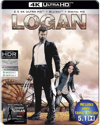 Logan & Logan Noir (Steelbook) (4K UHD + Blu-ray + Digital HD) (3-Disc)