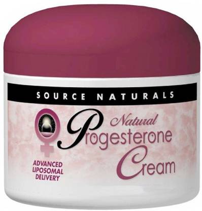 Source Naturals Natural Progesterone Cream, 4 oz (113.4 g)