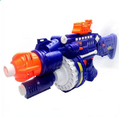 ToyGalaxy Field fighter Super Blaster Nerf Style Rapid Fire Gun 40 Dart Soft Bullets Eye Glasses Guns & Darts