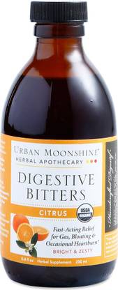 Urban Moonshine 8.4 oz Bottle: Organic Citrus Digestive Bitters