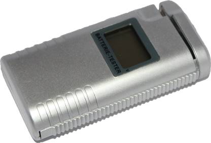 Mult-Equip Digital battery tester checker for 3V 9V 1.2V 1.5V Ni-H battery,NiCd,Zinc Carbon,rechargable batteries Battery fit:AAA,AA,C,D,Button cell,PP3 battery tester Battery test checker meter Digital multimeter Digital Battery Tester