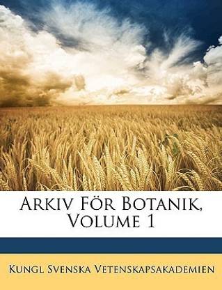 Arkiv for Botanik, Volume 1