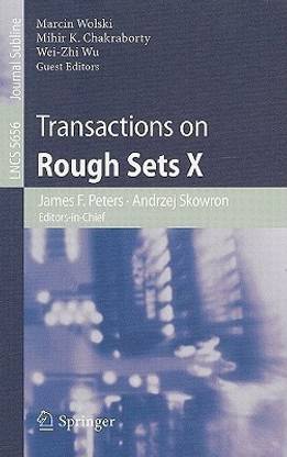 Transactions on Rough Sets X
