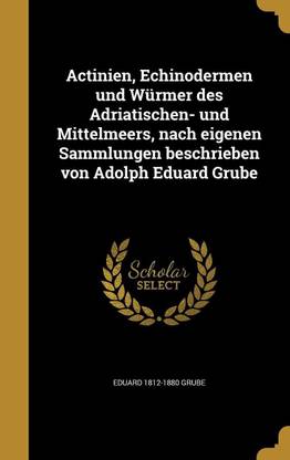 Actinien, Echinodermen und Wurmer des Adriatischen- und Mittelmeers, nach eigenen Sammlungen beschrieben von Adolph Eduard Grube