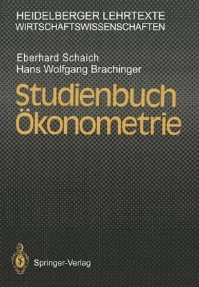 Studienbuch OEkonometrie