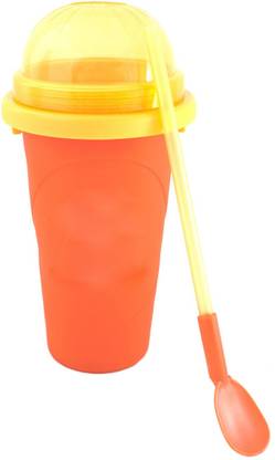Clickplick Slushy Maker Orange 300 ml Plastic Shaker