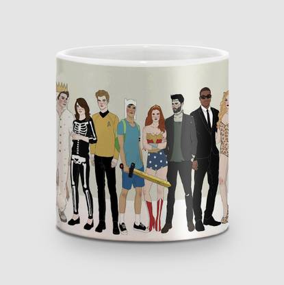 SplendidCreations MIB Ceramic Coffee Mug