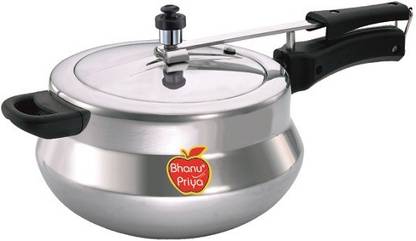 Bhanu Priya 5 L Inner Lid Pressure Cooker