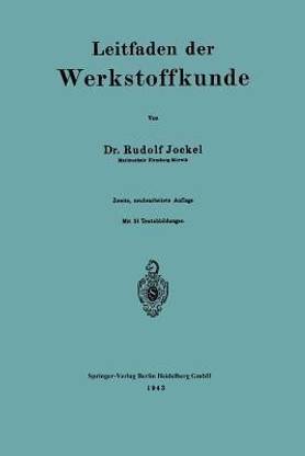 Leitfaden der Werkstoffkunde