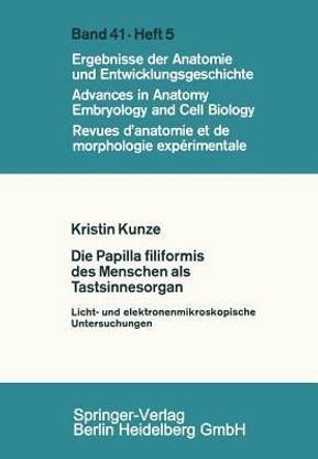 Die Papilla filiformis des Menschen als Tastsinnesorgan