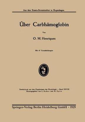 UEber Carbhaemoglobin
