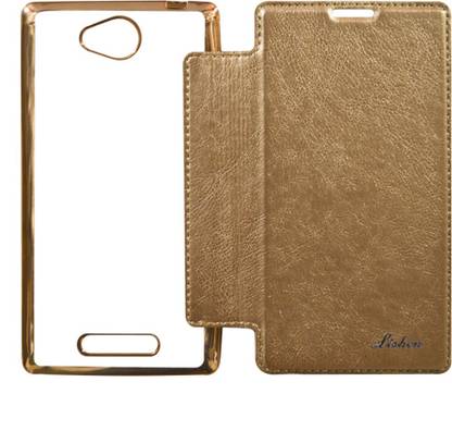 Coverage Flip Cover for Sony Xperia C - C2305