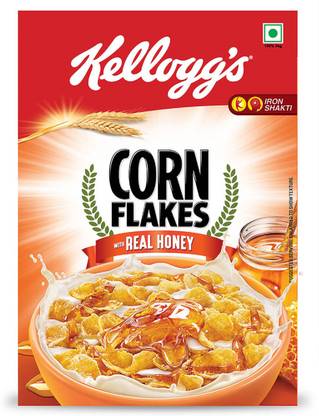Kellogg's Corn Flakes Real Honey Box