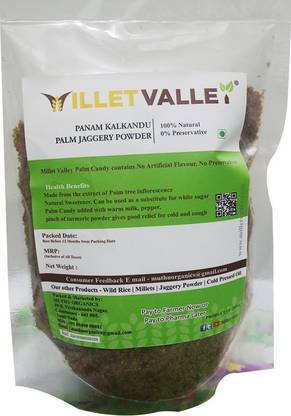 millet valley PALM JAGGERY POWDER Granules Jaggery