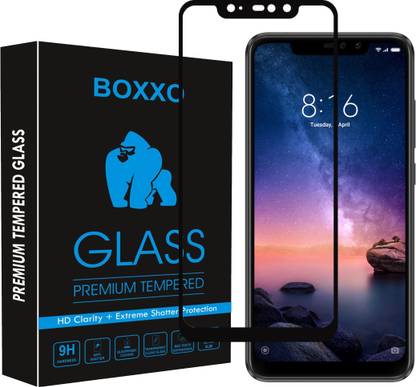 Boxxo Tempered Glass Guard for Mi Redmi Note 6 Pro