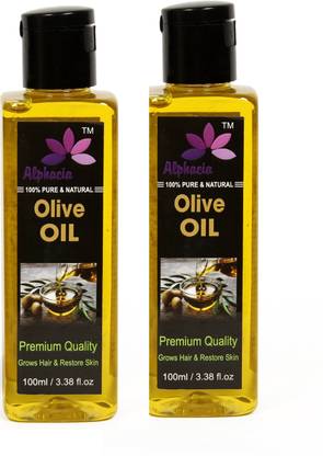 Alphacia Essential Pure Olive Oil 100% Natural & Undiluted (200 ml)
