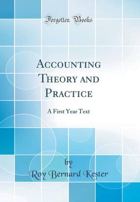 Accounting Theory and Practice