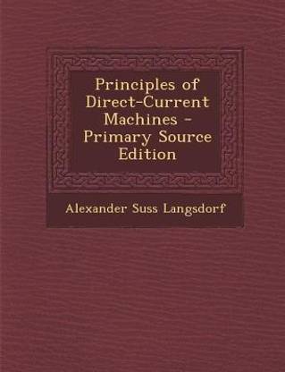 Principles of Direct-Current Machines