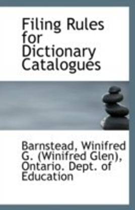 Filing Rules for Dictionary Catalogues