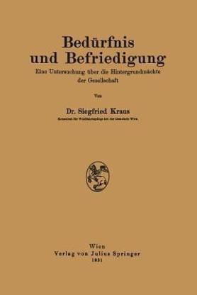 Beduerfnis und Befriedigung