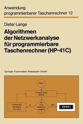 Algorithmen der Netzwerkanalyse fuer programmierbare Taschenrechner (HP-41C)