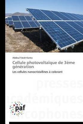 Cellule Photovoltaique de 3eme Generation