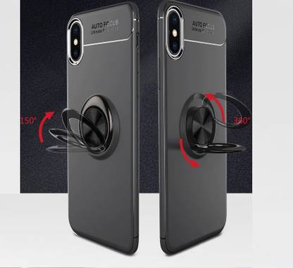 SoSh Back Cover for Apple Iphone XS Max Ring Case auto focus