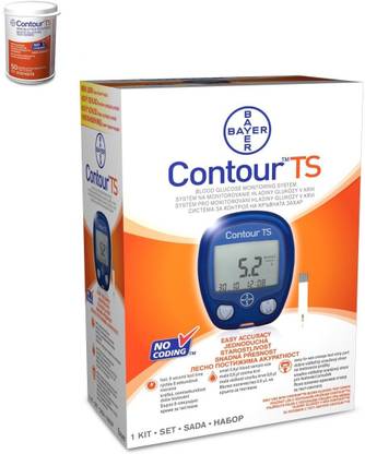 Bayer Contour TS Kit with 50 strips Glucometer