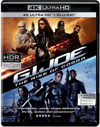 G.I. Joe: The Rise of Cobra (4K UHD & HD) (2-Disc)