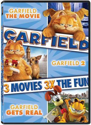 3 Movies Collection: Garfield: The Movie + Garfield 2 + Garfield Gets Real (3-Disc Box Set)