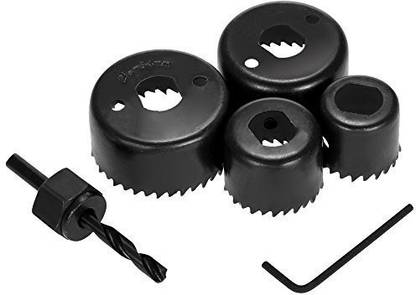 GSK Cut 6pcs Hole Saw Cutter for Cutting Round Wood, Plastic Working Hand Tool Kit