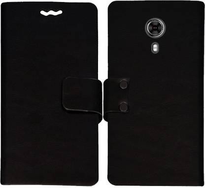Mysha Flip Cover for Yu Yureka, Yu Yureka flip cover, Yu Yureka Desginer Flip cover, Yu Yureka mobile flip cover (Black)
