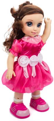 ToyGalaxy MOBILE APP CONTROLLED Intelligent Walking Doll High Quality Singing and Dancing Toy for Kids Children Beauty Smart Dolls