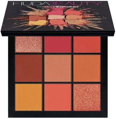 Huda Beauty Eyeshadow Palette Coral Obsessions 10 g (Multi) 10 g