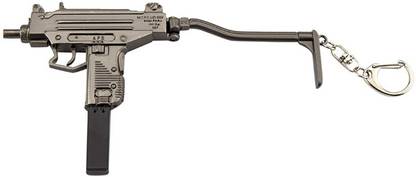 Knighthood PUBG Game Submachine Micro Uzi Key Chain
