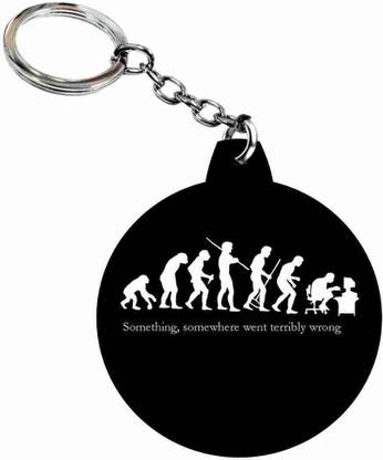 Golden Feather Stylish Key Chain : KCS055 Key Chain